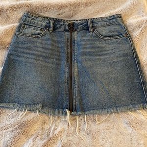 We the free denim skirt/ free people Jean skirt